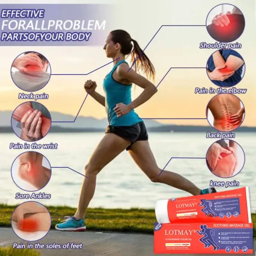 LOTMAY® Turmeric & Emu Oil Arthritis Soothing Pain Relief Massage Gel