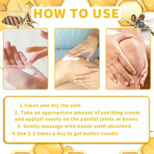 Lotmay® Bee Venom Analgesic Bone Repair Cream