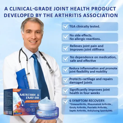 lotmay® Menthol & Emu Oil Joint Pain-Relief Bone Healing Gel