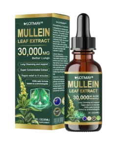 𝐋𝐎𝐓𝐌𝐀𝐘® 𝐎𝐫𝐠𝐚𝐧𝐢𝐜 𝐋𝐮𝐧𝐠 𝐂𝐥𝐞𝐚𝐧𝐬𝐢𝐧𝐠 𝐌𝐮𝐥𝐥𝐞𝐢𝐧 𝐋𝐞𝐚𝐟 𝐄𝐱𝐭𝐫𝐚𝐜𝐭 𝐃𝐫𝐨𝐩𝐬