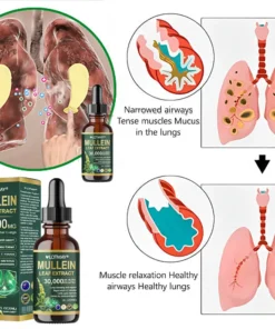 𝐋𝐎𝐓𝐌𝐀𝐘® 𝐎𝐫𝐠𝐚𝐧𝐢𝐜 𝐋𝐮𝐧𝐠 𝐂𝐥𝐞𝐚𝐧𝐬𝐢𝐧𝐠 𝐌𝐮𝐥𝐥𝐞𝐢𝐧 𝐋𝐞𝐚𝐟 𝐄𝐱𝐭𝐫𝐚𝐜𝐭 𝐃𝐫𝐨𝐩𝐬