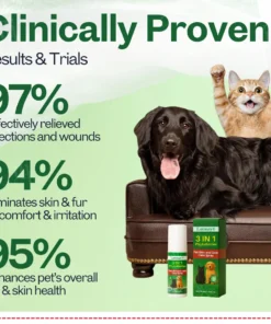 Lotmay® 3 in 1 PhytoBarrier Pet Skin and Coat Care Spray