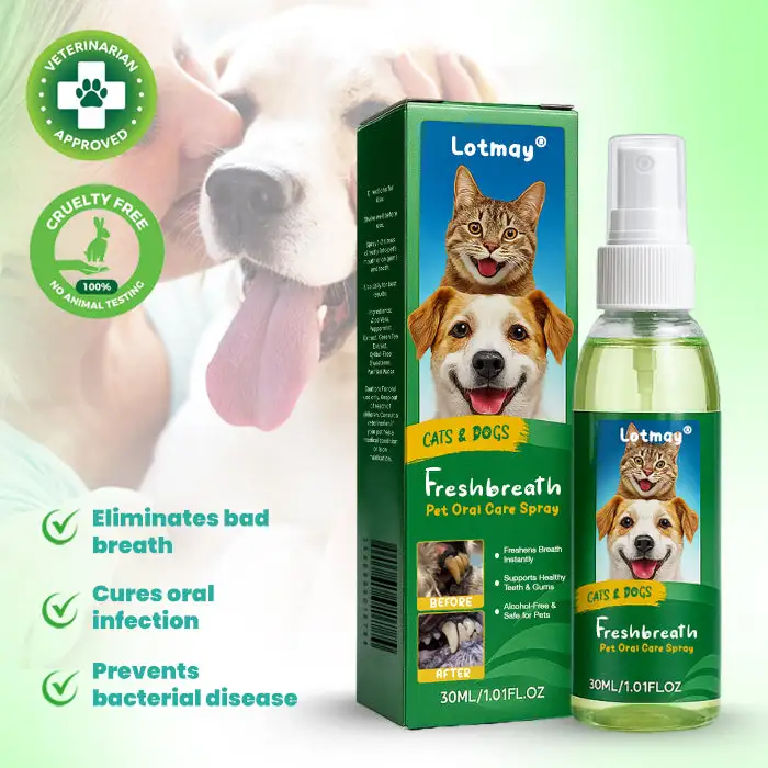 Lotmay® FreshBreath Pet Oral Care Spray