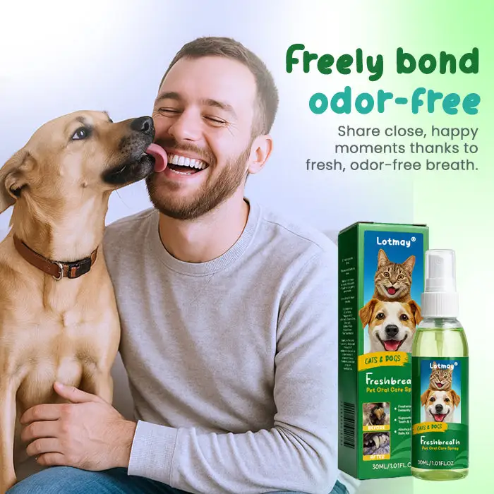 Lotmay® FreshBreath Pet Oral Care Spray